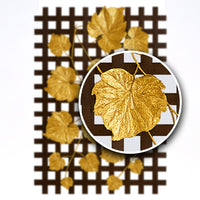 Golden Grape Leaf Jeffery Wall Mount