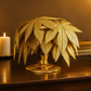 Majestic Golden Leaf Cluster Luxe Metal Home Accent