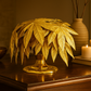 Majestic Golden Leaf Cluster Luxe Metal Home Accent