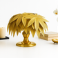 Majestic Golden Leaf Cluster Luxe Metal Home Accent
