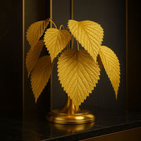 The Gilded Touch: Handcrafted Leaf Masterpiece