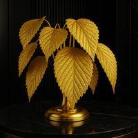 The Gilded Touch: Handcrafted Leaf Masterpiece
